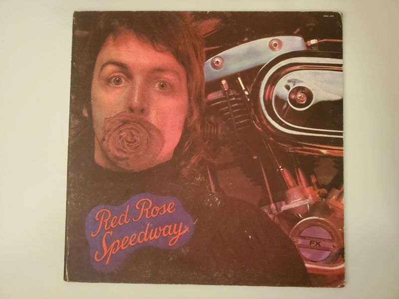 Paul McCartney and Wings Red Rose Speedway vinyl record